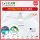 *Free Standard Installation* KDK Airy E48GP (3 Blades 48" with Wi-Fi and App Control) *CDC & Climate Voucher Accepted In Showroom*