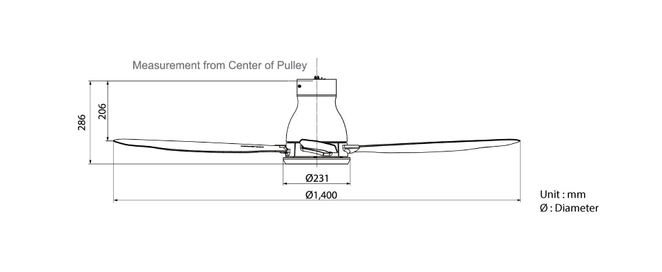 *FREE STANDARD INSTALLATION* KDK DC Fan T60AW (5 Blades 60" inch) *CDC & Climate Voucher Accepted In Showroom*