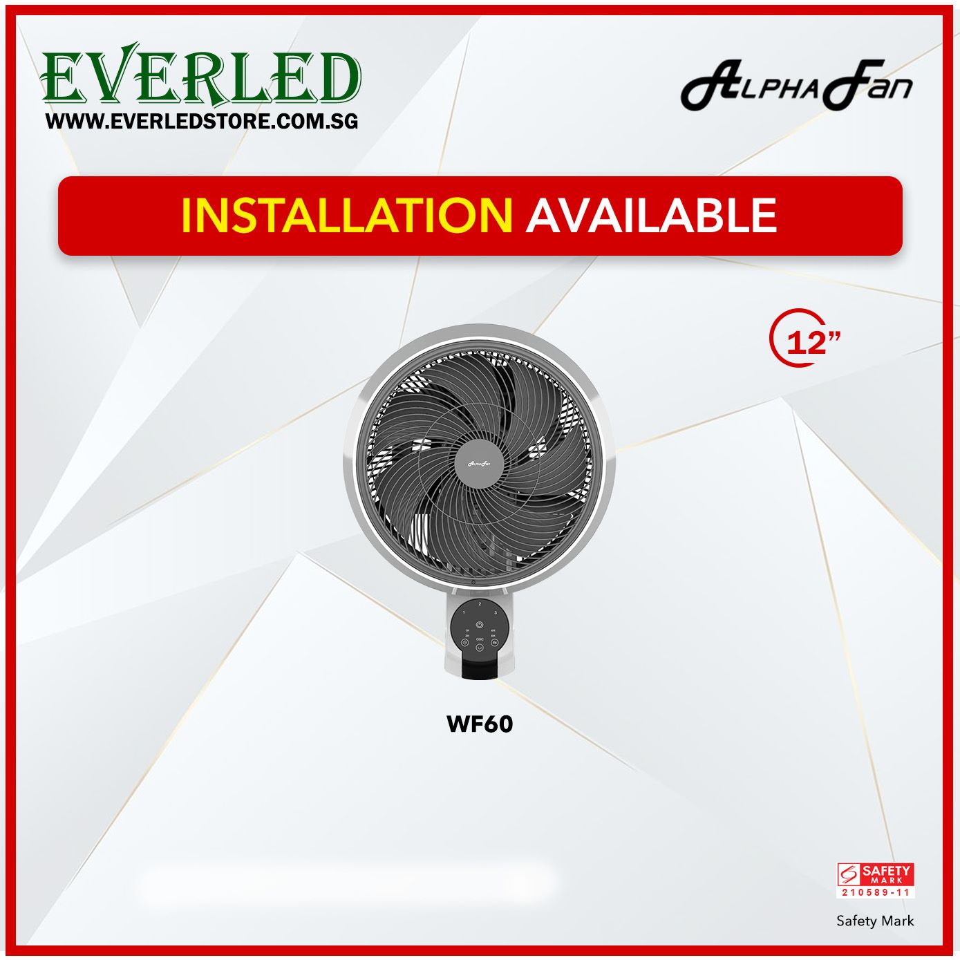 Alpha Fan WALL FAN WF60