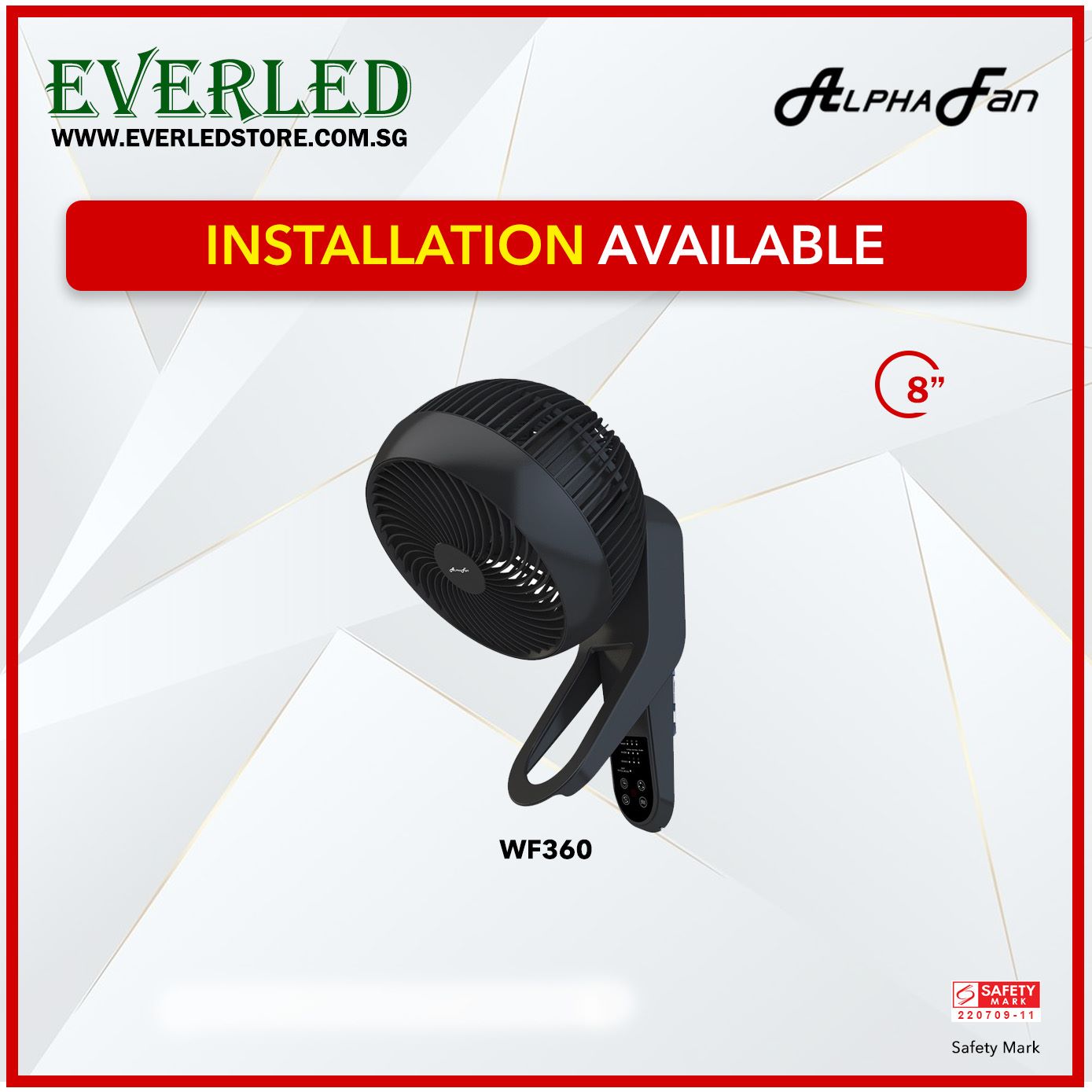 Alpha Fan WALL FAN WF360