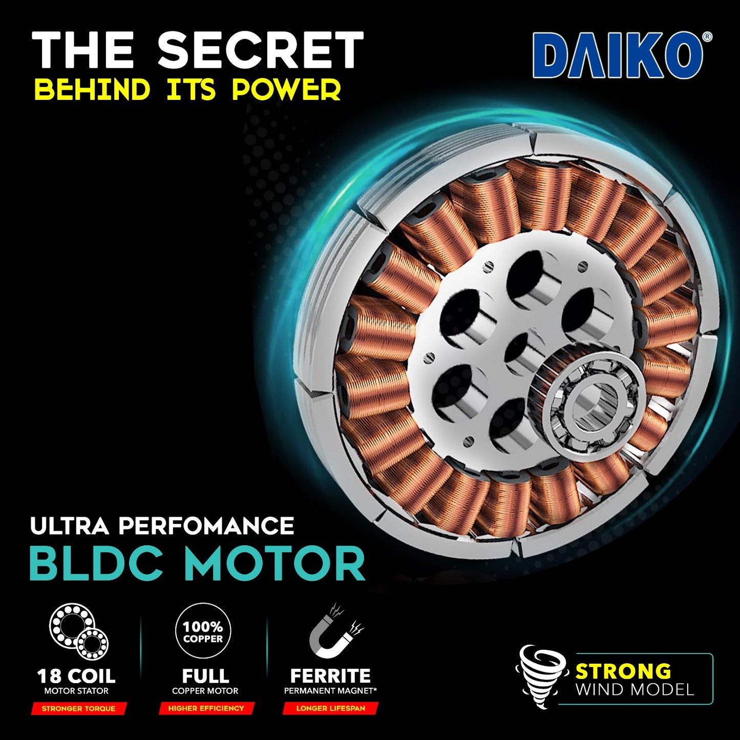 *FREE INSTALLATION* Daiko DC Yuga 3X 42"/52"  with DIMMABLE Tri-color LED (Inverter DC Fan) *CDC & Climate Voucher Accepted in Showroom*