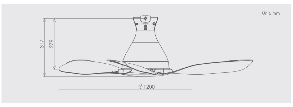*Free Standard Installation* KDK Airy E48GP (3 Blades 48" with Wi-Fi and App Control) *CDC & Climate Voucher Accepted In Showroom*