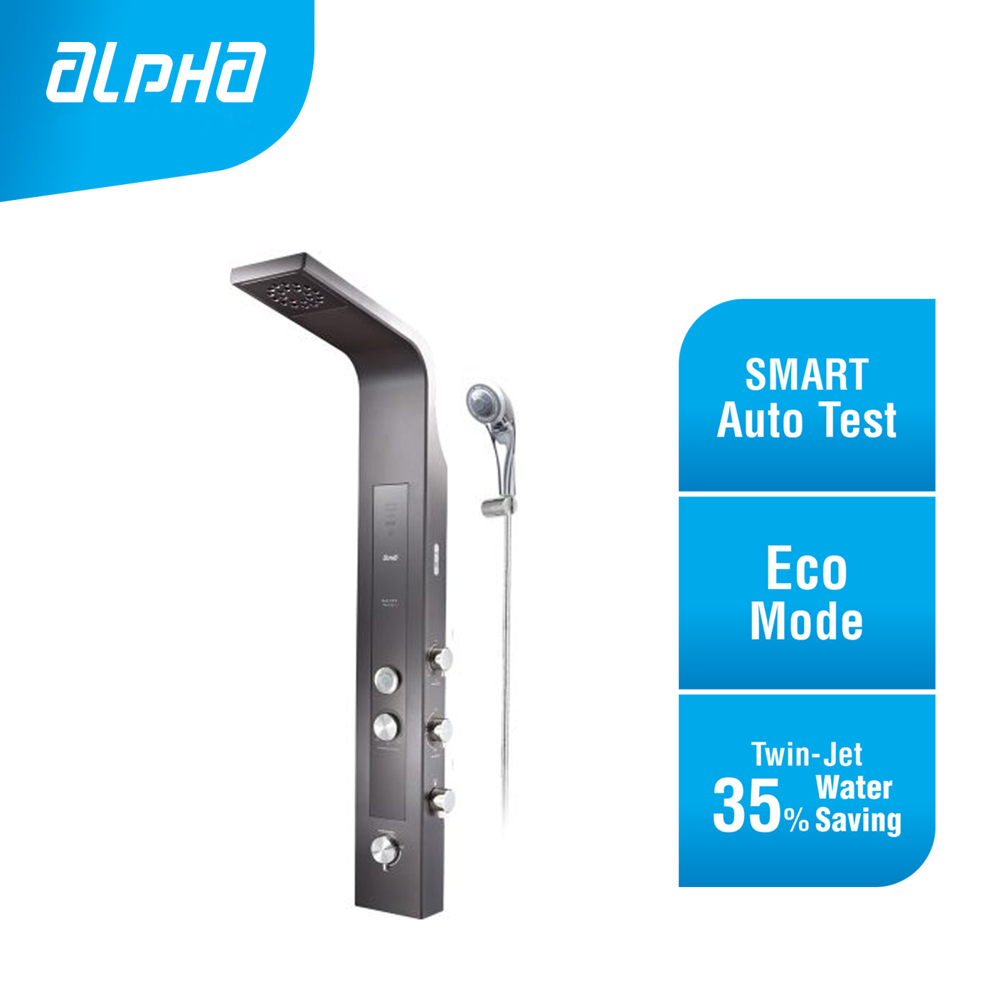 *FREE INSTALLATION* Alpha Smart Revo New-Gen Heater (Non Pump Instant Heater)