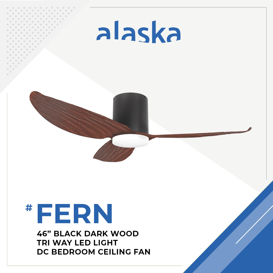 Alaska DC e-Fern V 46"/56" (SMART DC Fan) with Samsung dimmable light kit
