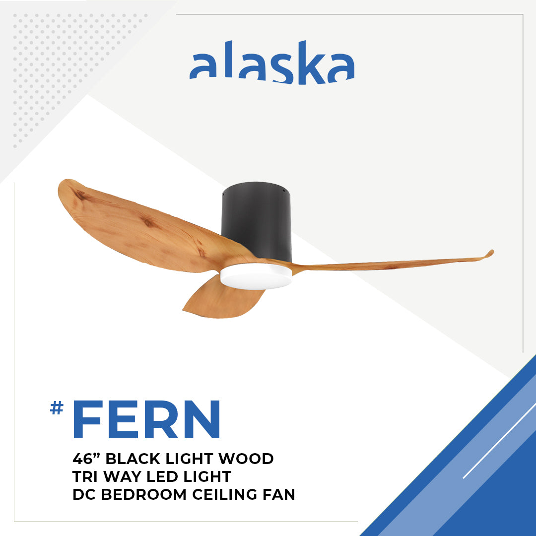 Alaska DC e-Fern V 46"/56" (SMART DC Fan) with Samsung dimmable light kit
